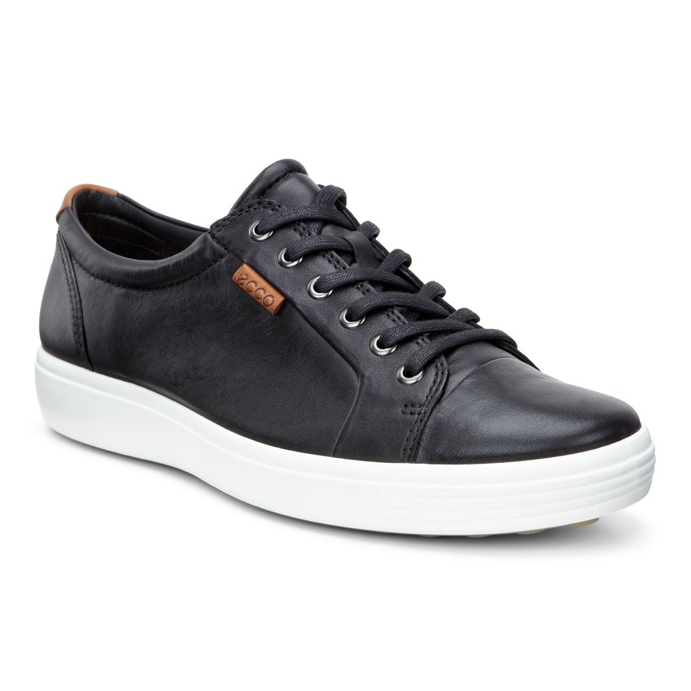 Tenis Mujer - ECCO Soft 7 - Negros - HOK178593